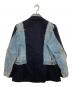 sacai (サカイ) デニムミックスジャケット　20-05149 ネイビー サイズ:２：35000円