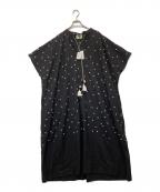 Couture d'adamクチュールドアダム）の古着「スターダストサマードレス　26ss-277」｜ブラック