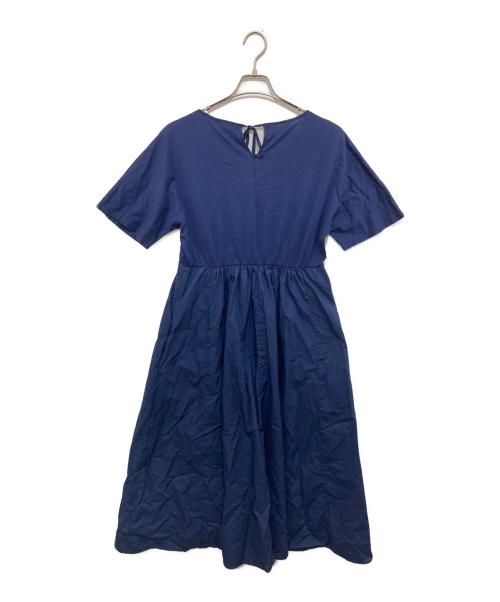 Max Mara WEEK END LINE（マックスマーラ ウイークエンドライン）Max Mara WEEK END LINE (マックスマーラ ウイークエンドライン) リラックスフィットドレス　2515621082 ネイビー サイズ:Lの古着・服飾アイテム