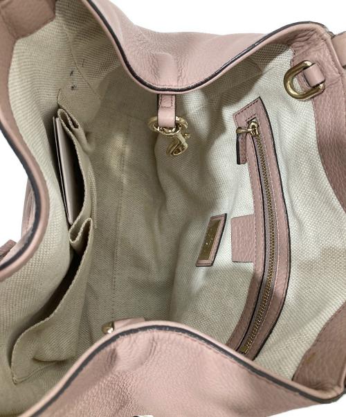 GUCCI（グッチ）GUCCI (グッチ) ソーホーインターロッキングＧ ハンドバッグ　336751 ピンクの古着・服飾アイテム
