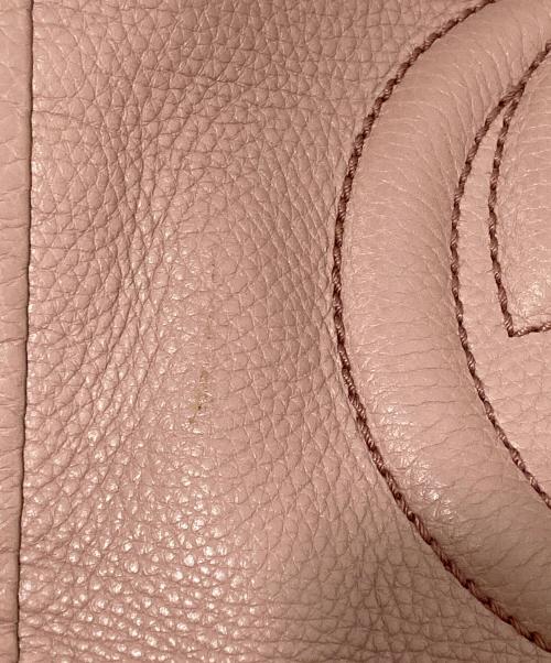 GUCCI（グッチ）GUCCI (グッチ) ソーホーインターロッキングＧ ハンドバッグ　336751 ピンクの古着・服飾アイテム