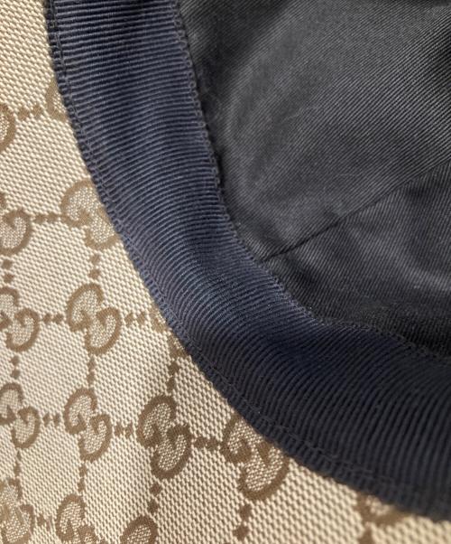 GUCCI（グッチ）GUCCI (グッチ) GGキャンバス ベースボールキャップ ブラウンの古着・服飾アイテム