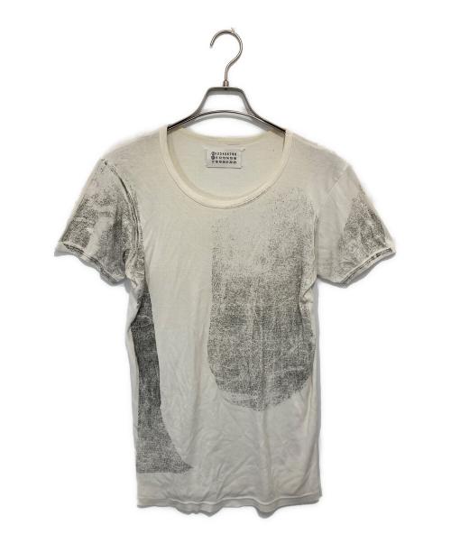 MARTIN MARGIELA（マルタン・マルジェラ）MARTIN MARGIELA (マルタン・マルジェラ) アーティザナル プリントTシャツ ホワイト サイズ:Sの古着・服飾アイテム