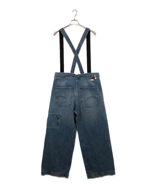 G-STAR RAW（ジースターロゥ）G-STAR RAW (ジースターロゥ) FACETASM (ファセッタズム) Unisex Apollo Pants　ユニセックス アポロ パンツ　D26391-D183-D885 インディゴ サイズ:Lの古着・服飾アイテム