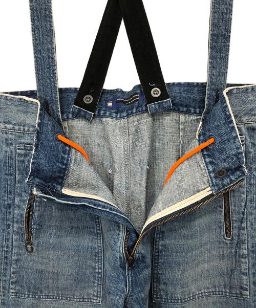 G-STAR RAW（ジースターロゥ）G-STAR RAW (ジースターロゥ) FACETASM (ファセッタズム) Unisex Apollo Pants　ユニセックス アポロ パンツ　D26391-D183-D885 インディゴ サイズ:Lの古着・服飾アイテム