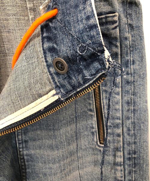 G-STAR RAW（ジースターロゥ）G-STAR RAW (ジースターロゥ) FACETASM (ファセッタズム) Unisex Apollo Pants　ユニセックス アポロ パンツ　D26391-D183-D885 インディゴ サイズ:Lの古着・服飾アイテム