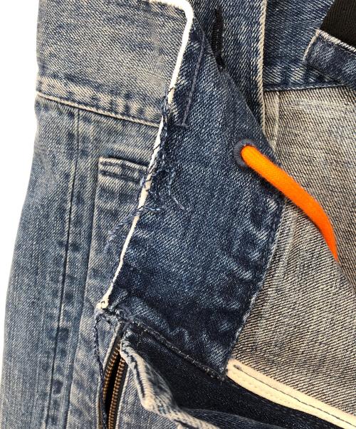 G-STAR RAW（ジースターロゥ）G-STAR RAW (ジースターロゥ) FACETASM (ファセッタズム) Unisex Apollo Pants　ユニセックス アポロ パンツ　D26391-D183-D885 インディゴ サイズ:Lの古着・服飾アイテム