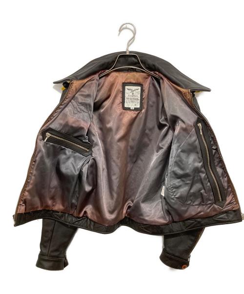 SAMS MILITARIYA（サムズミリタリ屋）SAMS MILITARIYA (サムズミリタリ屋) ドイツ空軍 レプリカジャケット ブラウン サイズ:38の古着・服飾アイテム