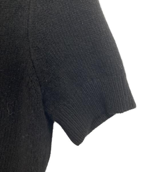 DIESEL（ディーゼル）DIESEL (ディーゼル) M-ARGARET 半袖ニット ブラック サイズ:Sの古着・服飾アイテム