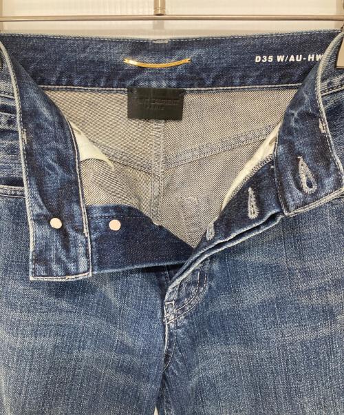 Saint Laurent Paris（サンローランパリ）Saint Laurent Paris (サンローランパリ) ウォッシュ加工デニムパンツ インディゴ サイズ:24の古着・服飾アイテム