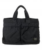 PORTERポーター）の古着「TOTE BAG トートバッグ 622-76995」｜ブラック