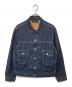 LEVI'S（リーバイス）の古着「TYPE 2 TRUCKER ME AGAIN EX　タイプ2トラッカー三―アゲインEX　」｜インディゴ