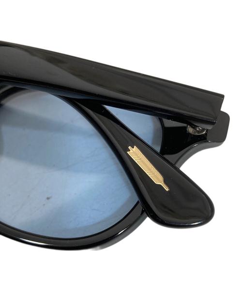 KANEKO OPTICAL（金子眼鏡）KANEKO OPTICAL (金子眼鏡) UNITED ARROWS (ユナイテッドアローズ) ウェリントン サングラス ブラックの古着・服飾アイテム