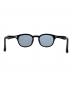 KANEKO OPTICAL (金子眼鏡) UNITED ARROWS (ユナイテッドアローズ) ウェリントン サングラス ブラック：8000円