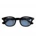 中古・古着 KANEKO OPTICAL (金子眼鏡) UNITED ARROWS (ユナイテッドアローズ) ウェリントン サングラス ブラック：8000円