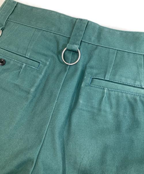KIDILL（キディル）KIDILL (キディル) Dickies (ディッキーズ) Zip Pants KIDILL グリーン サイズ:44(M)の古着・服飾アイテム