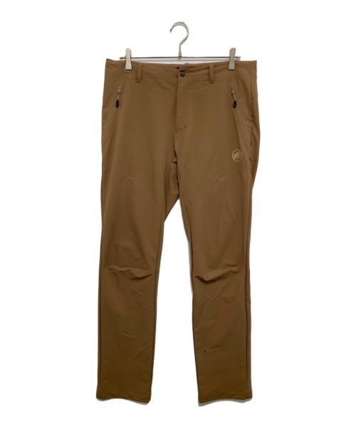 MAMMUT（マムート）MAMMUT (マムート) トレッカーズ 3.0 ソフトシェル パンツ ブラウン サイズ:Lの古着・服飾アイテム