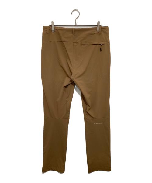 MAMMUT（マムート）MAMMUT (マムート) トレッカーズ 3.0 ソフトシェル パンツ ブラウン サイズ:Lの古着・服飾アイテム