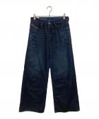 DIESELディーゼル）の古着「D-RISE ワイド バギーフィットデニムパンツ　A06371」｜インディゴ