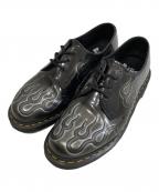 Dr.Martensドクターマーチン）の古着「1461 INFERNO 3 ホール シューズ ARCADIA 1461 INFERNO SILVER」｜ブラック