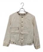 LEVI'S×Lefty Jeans by Takahiro Kuraishiリーバイス×）の古着「1st Jacket Round Neck」｜アイボリー