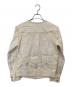 LEVI'S (リーバイス) Lefty Jeans by Takahiro Kuraishi 1st Jacket Round Neck アイボリー サイズ:S：10000円
