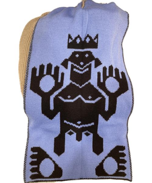 WALTER VAN BEIRENDONCK（ウォルター ヴァン ベイレンドンク）WALTER VAN BEIRENDONCK (ウォルター ヴァン ベイレンドンク) ニットジップカーディガン ベージュ サイズ:不明の古着・服飾アイテム