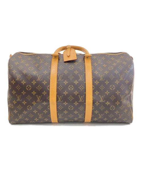 LOUIS VUITTON（ルイ ヴィトン）LOUIS VUITTON (ルイ ヴィトン) モノグラム キーポル50 トラベルバッグ　M41426 ブラウンの古着・服飾アイテム