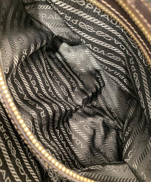 PRADA（プラダ）PRADA (プラダ) LOGO JACQUARD ロゴ ジャガード ワンショルダーバッグ BR3461 カーキの古着・服飾アイテム