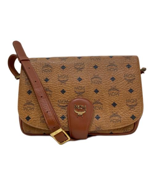 MCM（エムシーエム）MCM (エムシーエム) ショルダーバッグ ブラウンの古着・服飾アイテム