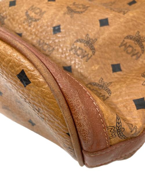 MCM（エムシーエム）MCM (エムシーエム) 巾着バッグ ブラウンの古着・服飾アイテム