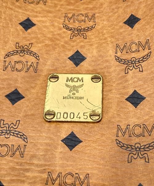 MCM（エムシーエム）MCM (エムシーエム) 巾着バッグ ブラウンの古着・服飾アイテム