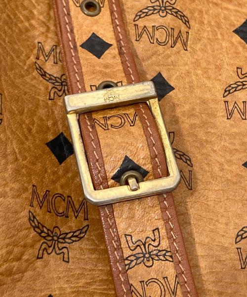 MCM（エムシーエム）MCM (エムシーエム) 巾着バッグ ブラウンの古着・服飾アイテム