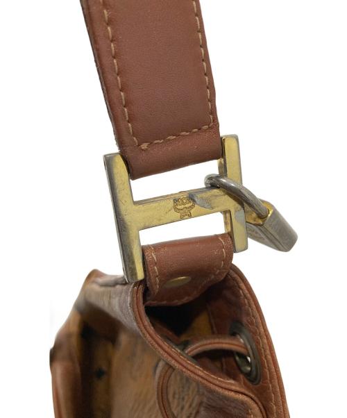 MCM（エムシーエム）MCM (エムシーエム) 巾着バッグ ブラウンの古着・服飾アイテム