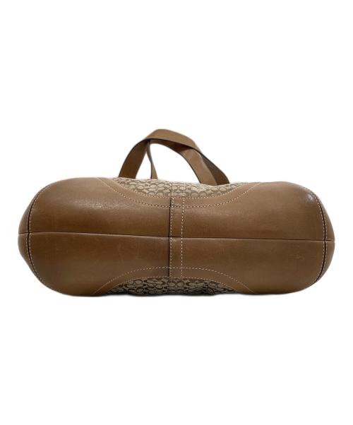 COACH（コーチ）COACH (コーチ) シグネチャー ワンショルダーバッグ ブラウンの古着・服飾アイテム