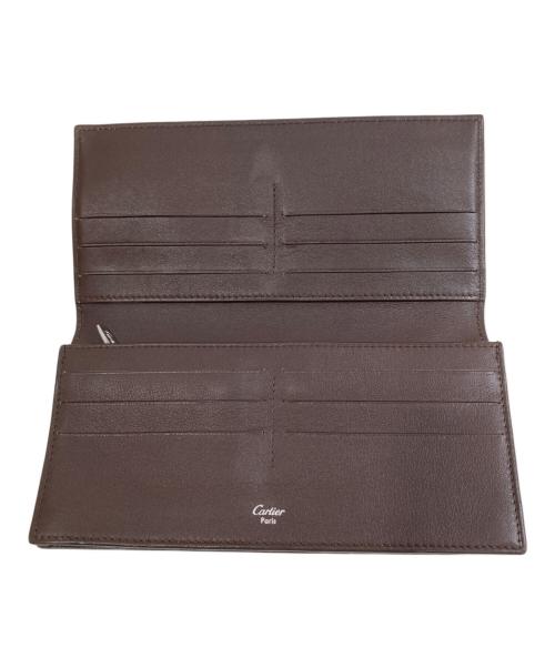 Cartier（カルティエ）Cartier (カルティエ) SANTOS DE CARTIER サントス 長財布の古着・服飾アイテム
