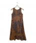 Ameri（アメリ）の古着「VOLUME FLARE DRESS」｜ベージュ