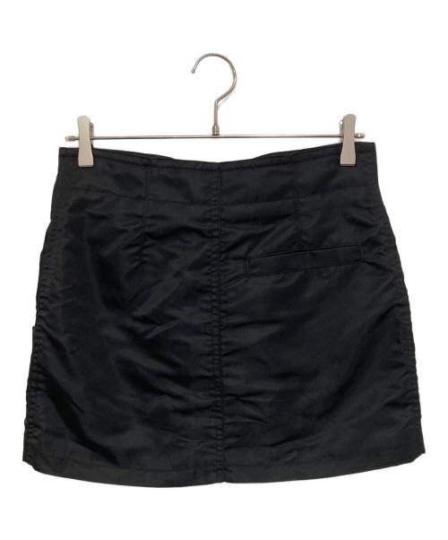 TOGA PULLA（トーガ プルラ）TOGA PULLA (トーガ プルラ) Nylon twill mini skirt ブラック サイズ:36の古着・服飾アイテム