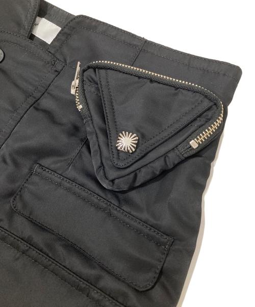 TOGA PULLA（トーガ プルラ）TOGA PULLA (トーガ プルラ) Nylon twill mini skirt ブラック サイズ:36の古着・服飾アイテム