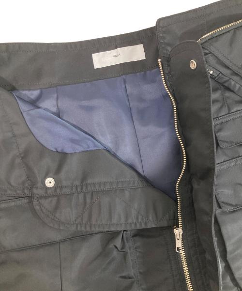 TOGA PULLA（トーガ プルラ）TOGA PULLA (トーガ プルラ) Nylon twill mini skirt ブラック サイズ:36の古着・服飾アイテム