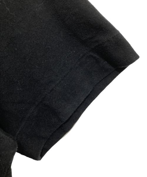 PLAY COMME des GARCONS（プレイコムデギャルソン）PLAY COMME des GARCONS (プレイコムデギャルソン) ゴールド ハートワッペン Tシャツ ブラック サイズ:Mの古着・服飾アイテム