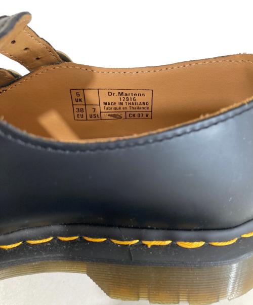 Dr.Martens（ドクターマーチン）Dr.Martens (ドクターマーチン) 8065 メリージェーン シューズ バックルベルト ブラック サイズ:UK5の古着・服飾アイテム