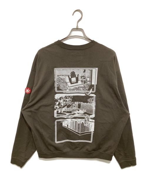C.E（シーイー）C.E (シーイー) MD Clean Room LIGHT BIG CREW NECK MDクリーンルームライトビッグクルーネック オリーブ サイズ:Mの古着・服飾アイテム