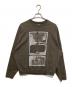 C.E（シーイー）の古着「MD Clean Room LIGHT BIG CREW NECK MDクリーンルームライトビッグクルーネック」｜オリーブ
