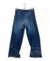 NVRFRGT (ネヴァーフォーゲット) 別注 3D TWISTED WIDE LEG JEANS インディゴ サイズ:１：17000円