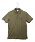 BURBERRY LONDONバーバリーロンドン）の古着「Monogram Motif Polo Shirt TB刺繍 8014003」｜グリーン