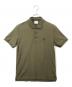 BURBERRY LONDON（バーバリーロンドン）の古着「Monogram Motif Polo Shirt TB刺繍 8014003」｜グリーン