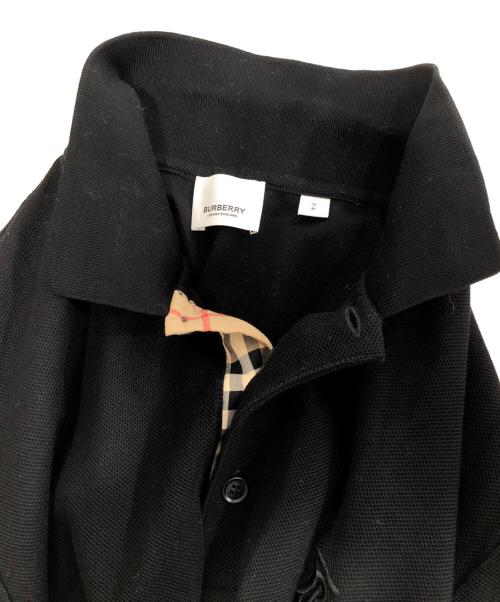 BURBERRY LONDON（バーバリーロンドン）BURBERRY LONDON (バーバリーロンドン) Monogram Motif Polo Shirt TB刺繍 8014003 ブラック サイズ:Sの古着・服飾アイテム