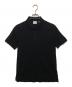 BURBERRY LONDON（バーバリーロンドン）の古着「Monogram Motif Polo Shirt TB刺繍 8014003」｜ブラック