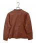 DRESS HIPPY (ドレスヒッピー) DH-RIDERS LEATHER JACKET　ディーエイチ・ライダース・レザー・ジャケット ブラウン サイズ:M：14000円